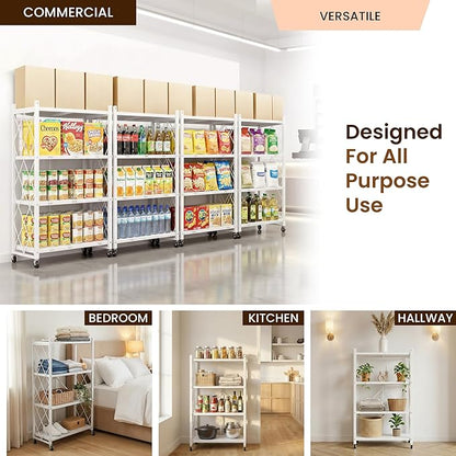 Our Modern Space 4-Tier Foldable Storage Shelf - Image 5