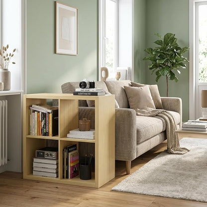 CTESNE【Wooden 4 Cube Storage Organizer Shelf - Image 2