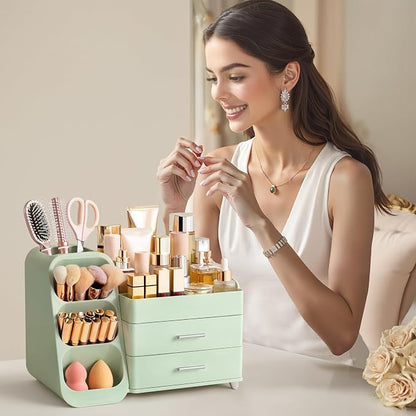 HBlife Makeup Organizer with Brush Holder - Image 6