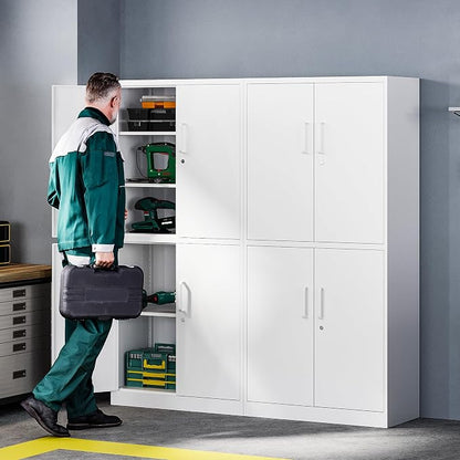Letaya Metal Storage Cabinet - Image 2