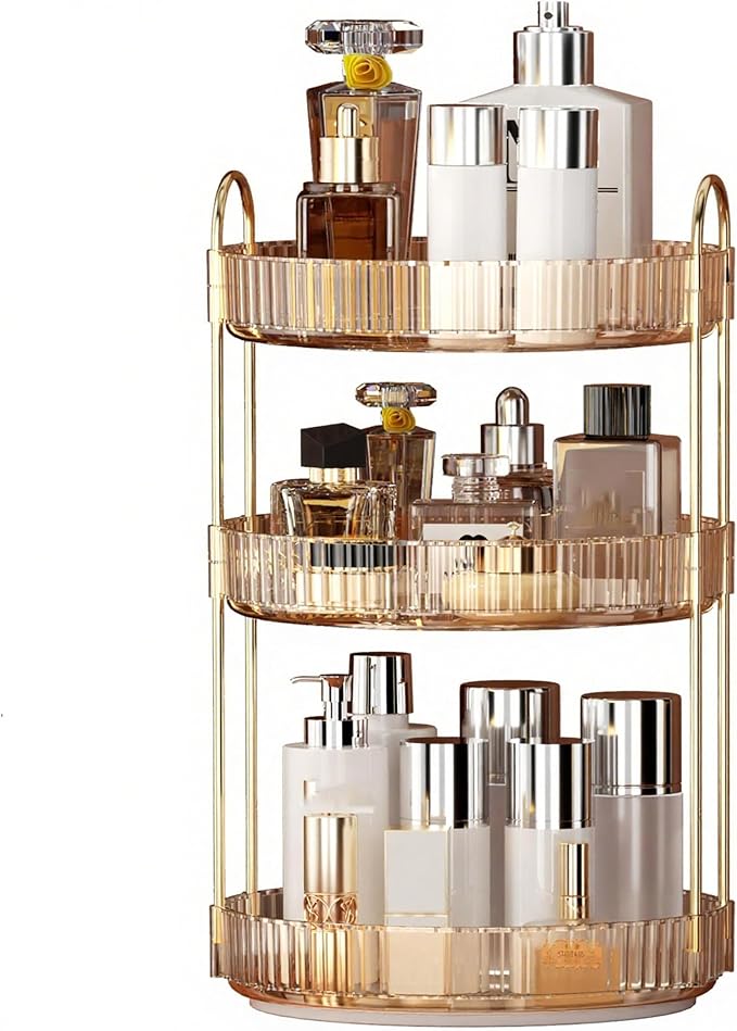 YCIA&DONE 360 Rotating Makeup Organizer and Storage by YCIADONE