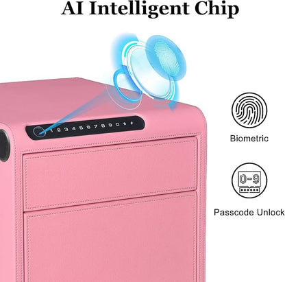 Biometric Fingerprint safe, Slide-Away Handgun Safe - Image 2