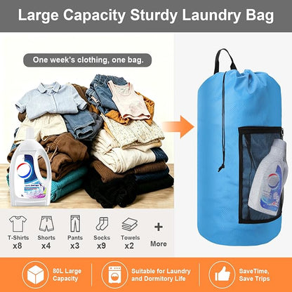 Laundry Bag Backpack Durable Laundry Bag - Image 6