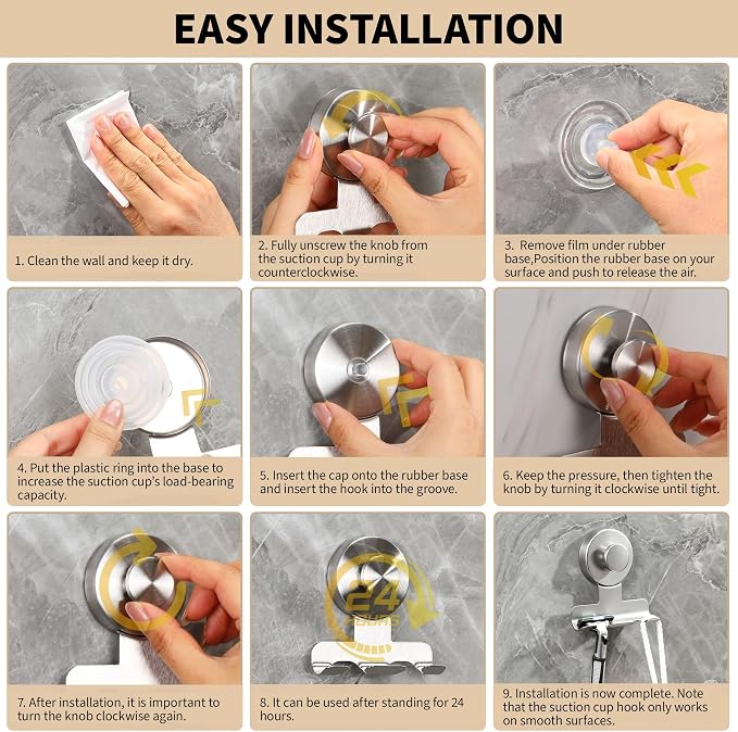 Suction Cup Razor and Shaver Holder - Image 6