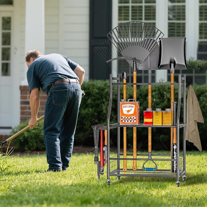 Ultrawall Garden Tool Organizer, Yard Tool Storage Stand - Image 7