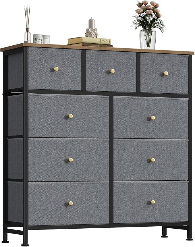 OLIXIS 9 Drawer Tall Dresser for Bedroom, Closet Organizers and Storage | by OLIXIS