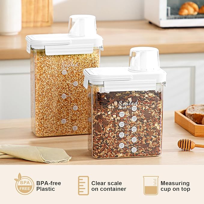 Hongya Rice Container, Airtight Rice Storage Container, Portable Pet Food - Image 6