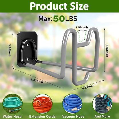 Garden Hose Holder with Hook - Image 7