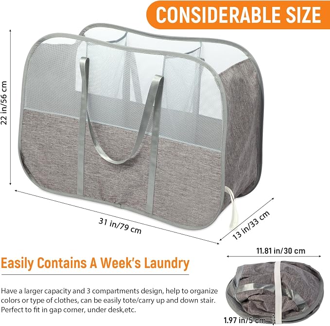 Collapsible Laundry Baskets - Image 4