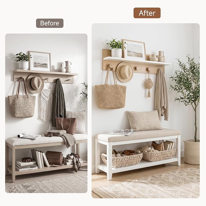 Storageworks Wicker Baskets for Shelves, Large Wicker Baskets for Storage - Image 6