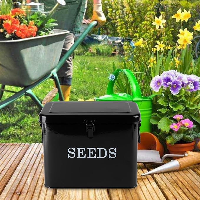 Seed Storage Organizer, T-Shape Compartment Seed Box - Image 4