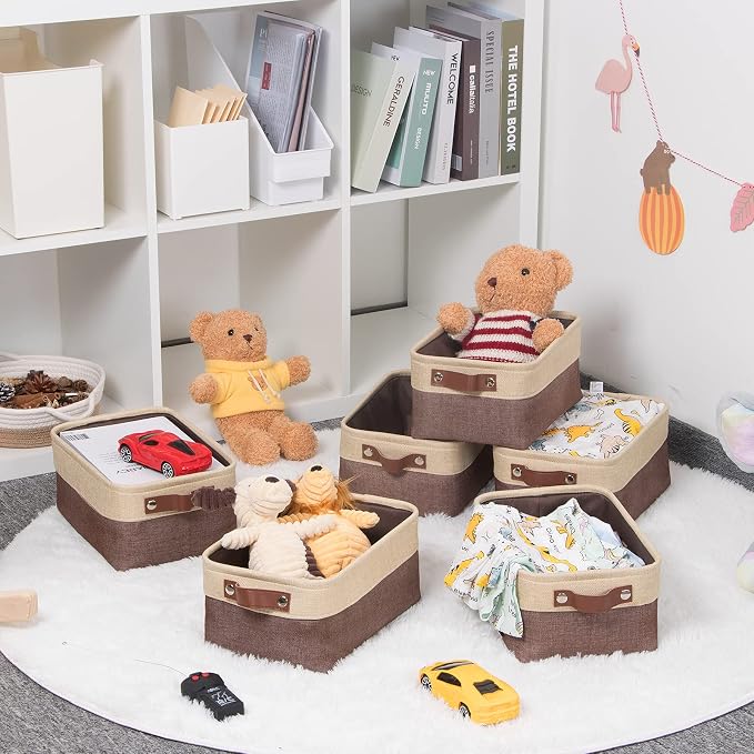 HNZIGE Foldable Fabric Storage Baskets - Image 3