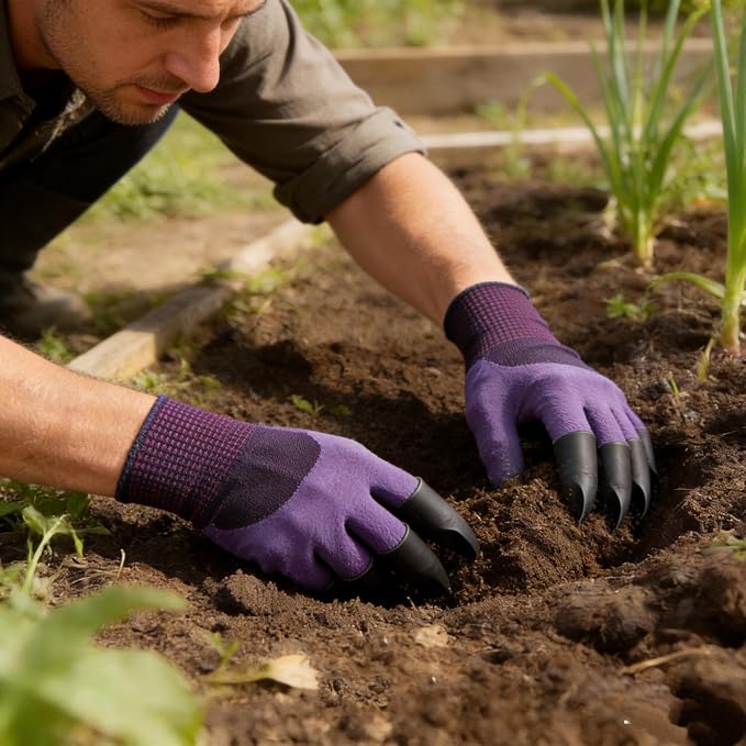 Gardening Gloves with Claw, Planting Waterproof Gardening Gloves, - Image 6