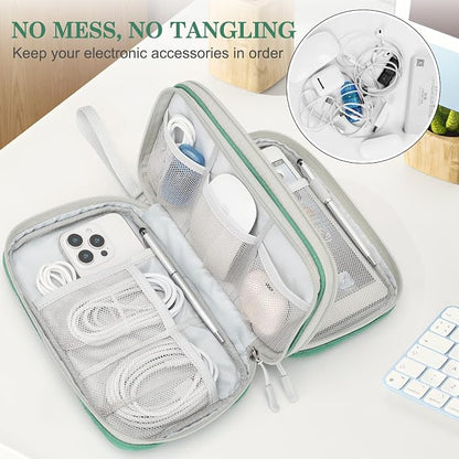FYY Electronic Organizer, Large Travel Cable Organizer Bag Pouch Electronic - Image 5
