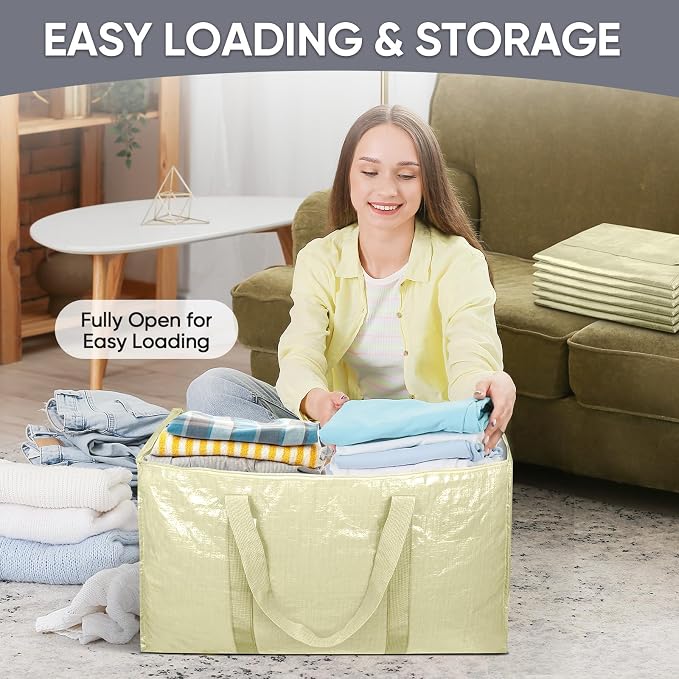 TICONN 4 Pack Extra Large Moving Bags - Image 7