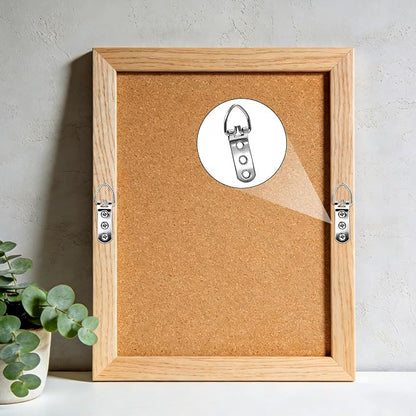 20 Pcs Heavy Duty D Ring Picture Hangers - Image 4
