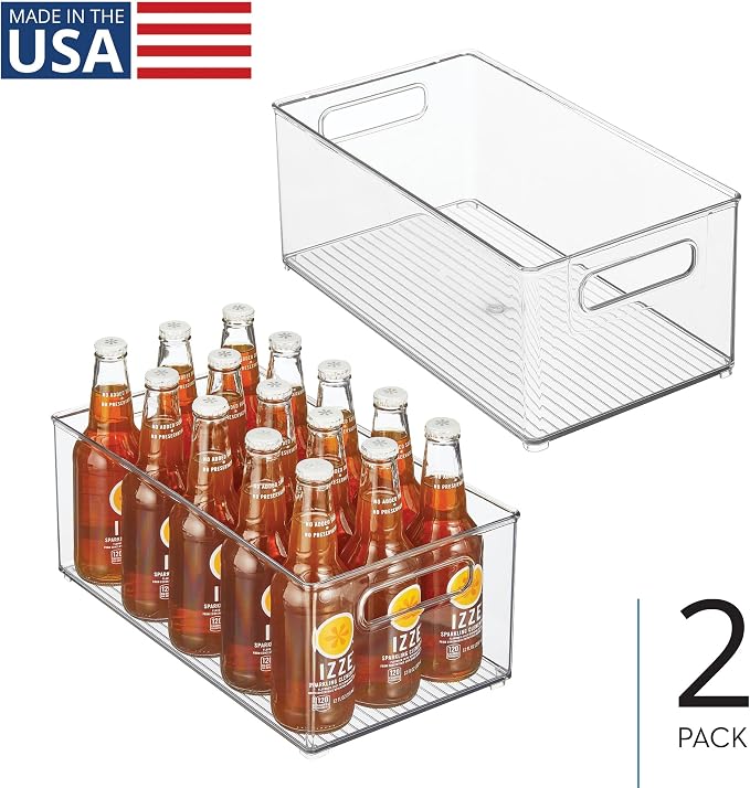 iDesign Stackable Fridge Bin, For Pantry, or Fridge - Image 2