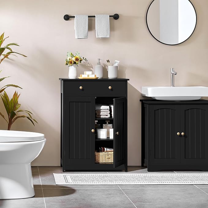 Yaheetech Small Bathroom Storage Cabinet - Image 2