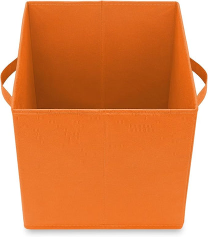 Casafield Set of 6 Collapsible Fabric Cube Storage Bins, Cubby Organizers & More - Image 4