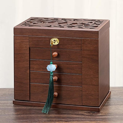wooden Jewelry Box and Organizer - Image 9