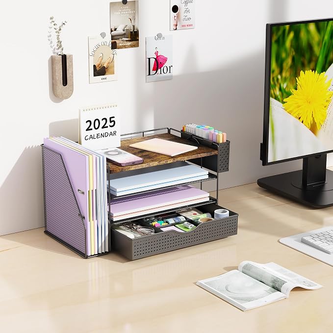 gianotter Wood Desk Organizers and Accessories - Image 3