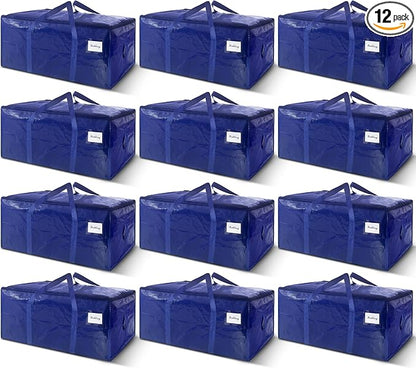 12 Pack Extra Heavy Duty Large Moving Bags by WTREE