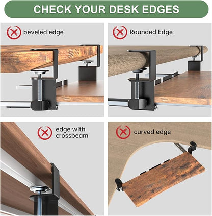 Extra Large Keyboard Tray Under Desk - Image 5