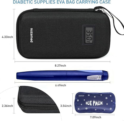 Insulin Cooler Travel Case, EVA Insulation Travel Medicine Kit - Image 5