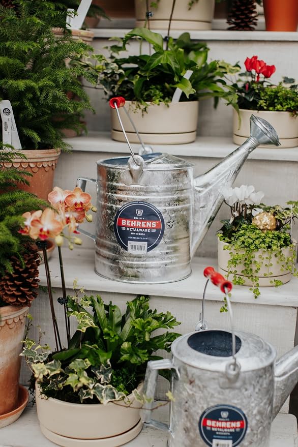 Behrens 2.5 Gallon Hot Dipped Steel Watering Can - Image 7
