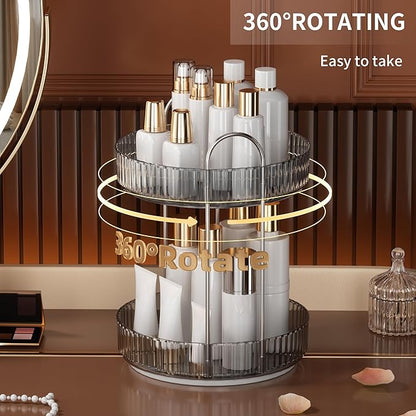 YCIA&DONE 360 Rotating Makeup Organizer and Storage - Image 3
