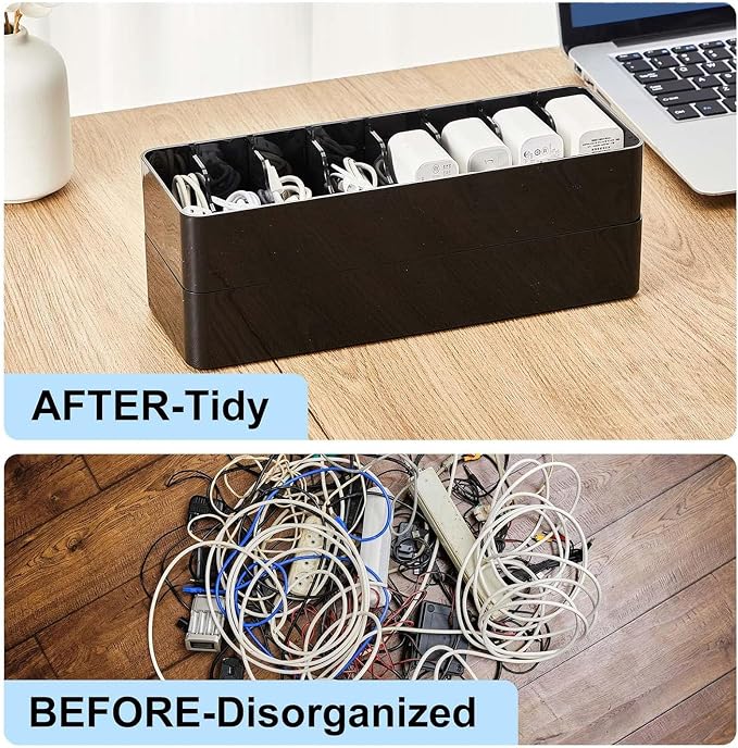 Tatuo 1 Pcs Cable Organizer Box - Image 5