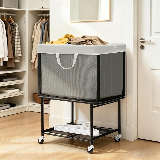 STO STO Rolling Laundry Hamper - Image 3