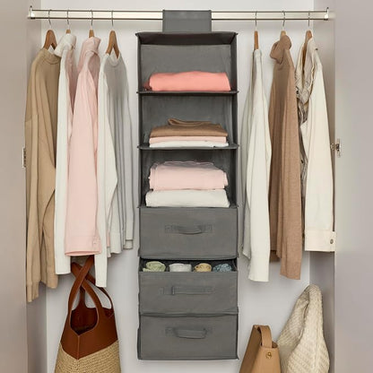 Amazon Basics 6-Tier Hanging Closet Organizer - Image 3