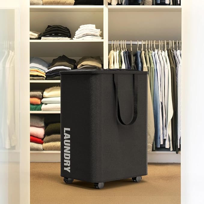 Simple Houseware Large 82L Laundry Basket - Image 6