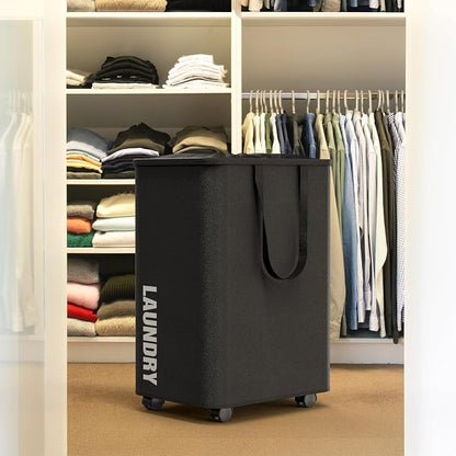 Simple Houseware Large 82L Laundry Basket - Image 6