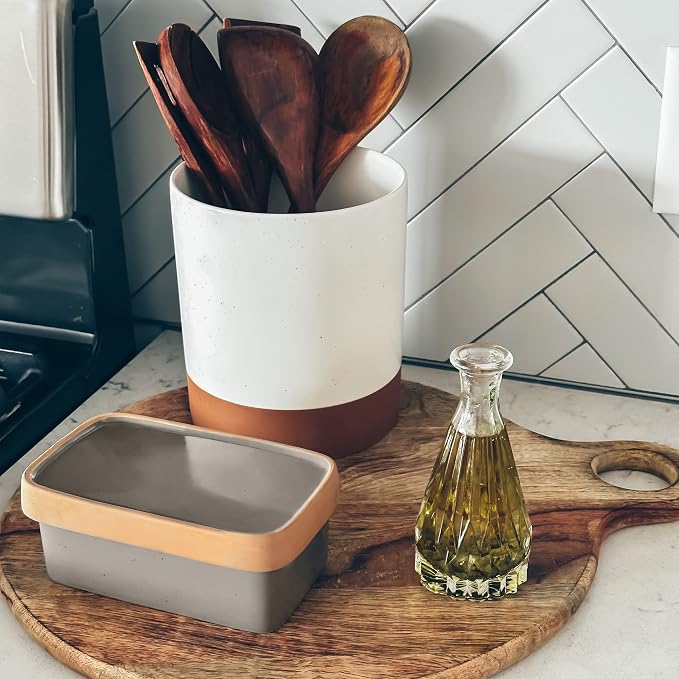 Mora Ceramic Two-in-One Butter Dish - Image 6