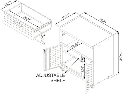 Manhattan Comfort Fortress Storage Units - Image 3