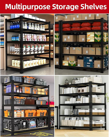 PrimeZone Heavy Duty Garage Storage Shelves - Image 7