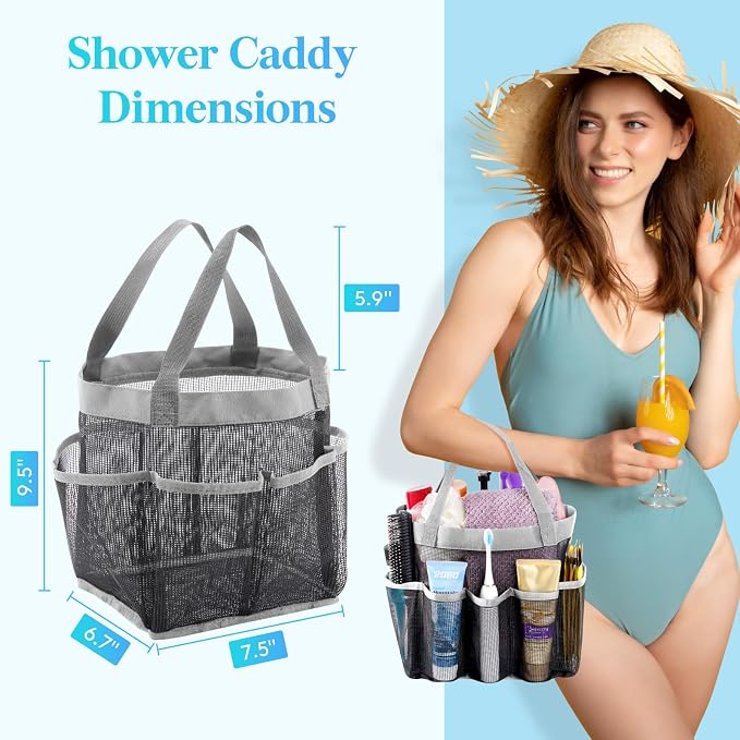 Lifewit Mesh Shower Caddy Portable - Image 4