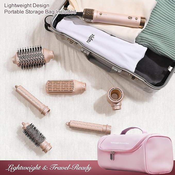 Dual Voltage StyleVibe 6-in-1 Air Styler, Hair Dryer & Blow Dryer Brush - Image 10