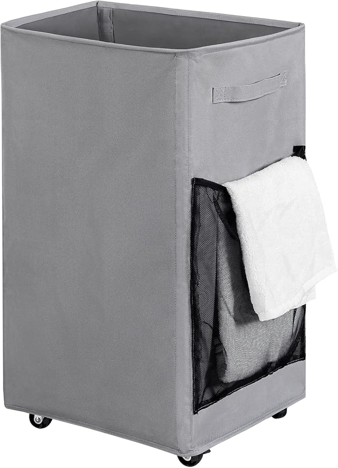 Chrislley 90L Rolling Laundry Basket Large Laundry Hamper by Chrislley