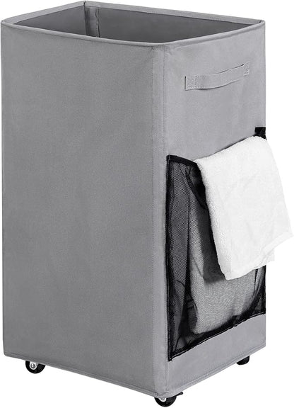 Chrislley 90L Rolling Laundry Basket Large Laundry Hamper by Chrislley