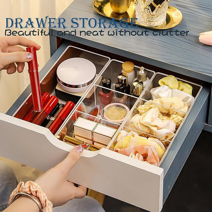 Acrylic Organizer 4-piece Makeup Organizer Countertop - Image 7