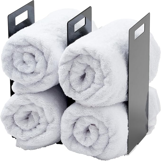 Yamazaki Home Tower Interlocking Towel Organizer by Unknown