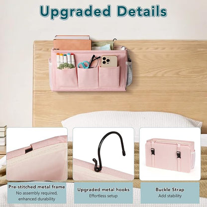 Bedside Caddy Storage Organizer - Image 4