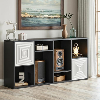 Wooden 8 Cube Storage Organizer, Cubby Storage Organizer by LIKEMET