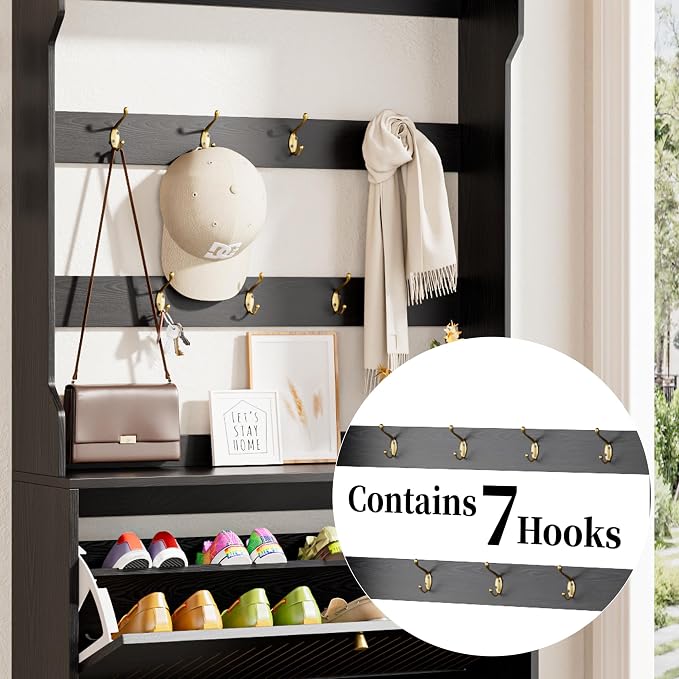 Fsbecl Shoe Cabinet for Entryway - Image 8