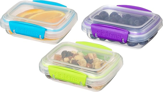 Sistema KLIP IT Accents Collection Food Storage Containers, 6.7 oz./0.2 L - Image 2