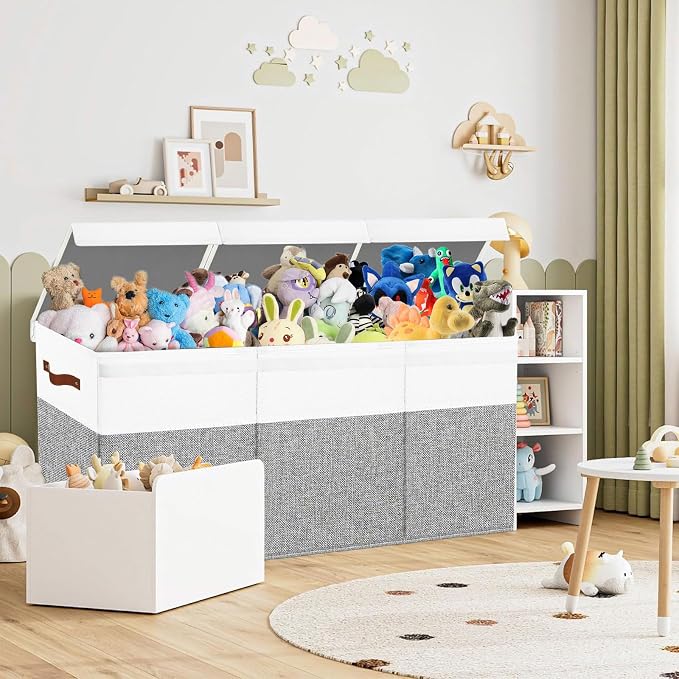 Large Toy Box Chest, Toy Storage Organizer, Storage Bins - Image 2