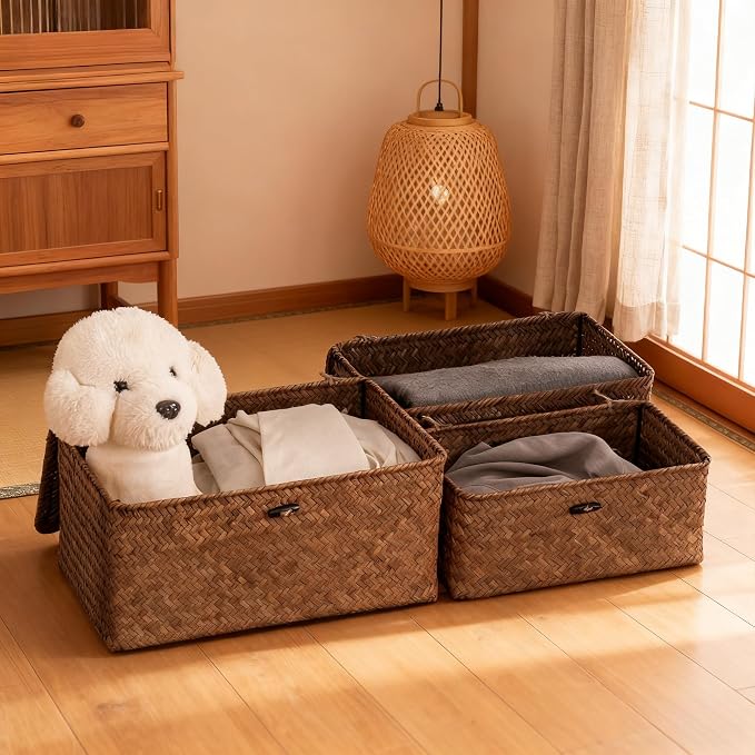 Nonam Seagrass Storage Baskets - Image 9